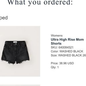 Ultra High Rise Mom Shorts